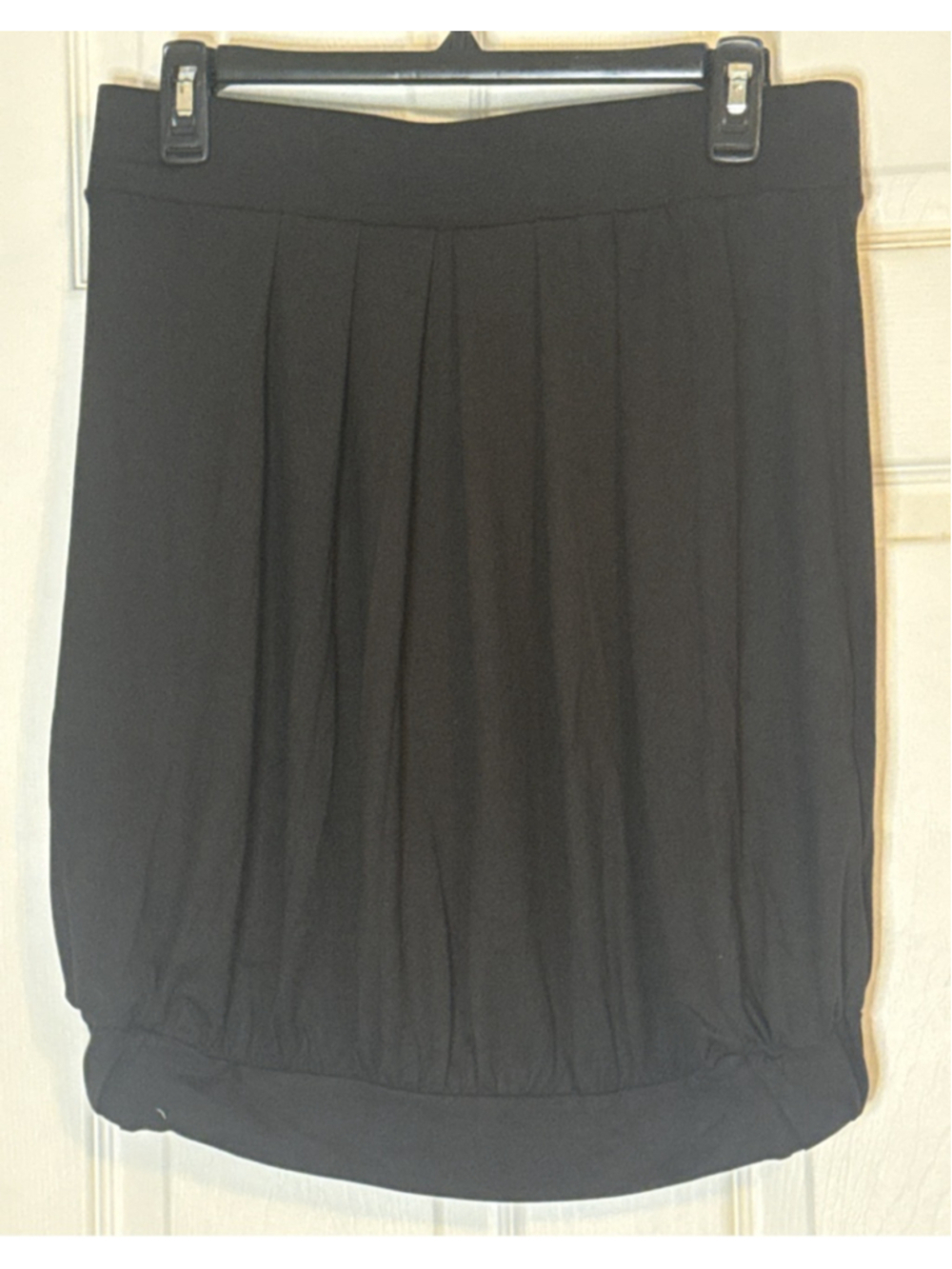 DOUBLJU Black Strapless Top L